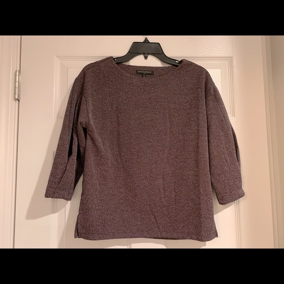 Banana Republic Envelope Sleeve Burgundy Top - Picture 6 of 6